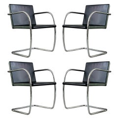 Four Brno Chairs Mies van der Rohe