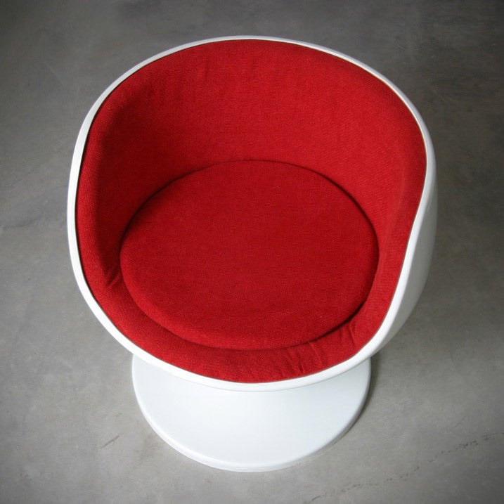 Milieu du XXe siècle Chaise Cognac Eero Aarnio
