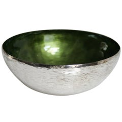 Silver bowl by Reijo Sirkeoja