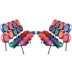 A pair of George Nelson Marshmallow Sofas for Vitra