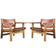 Pair of
Spanish Chairs
by Børge Mogensen Pair of
Spanish Chairs
by Børge Mogensen