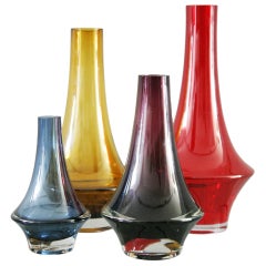 Set of Four Vases Riihimaki