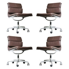 Set of Four Eames EA 205 Soft Pad