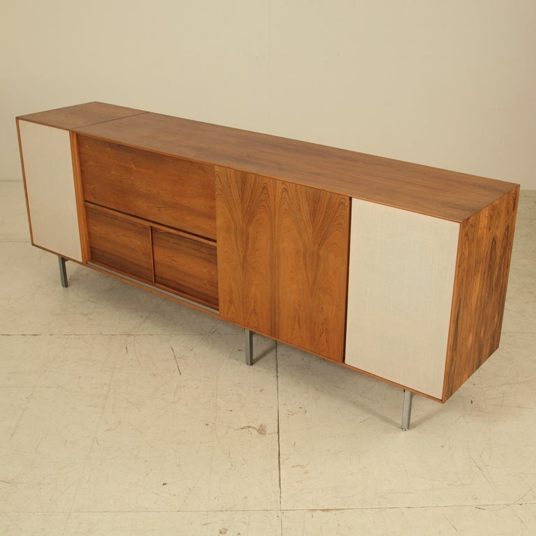 Mid-Century Modern George Nelson Thin Line Stereo Cabinet