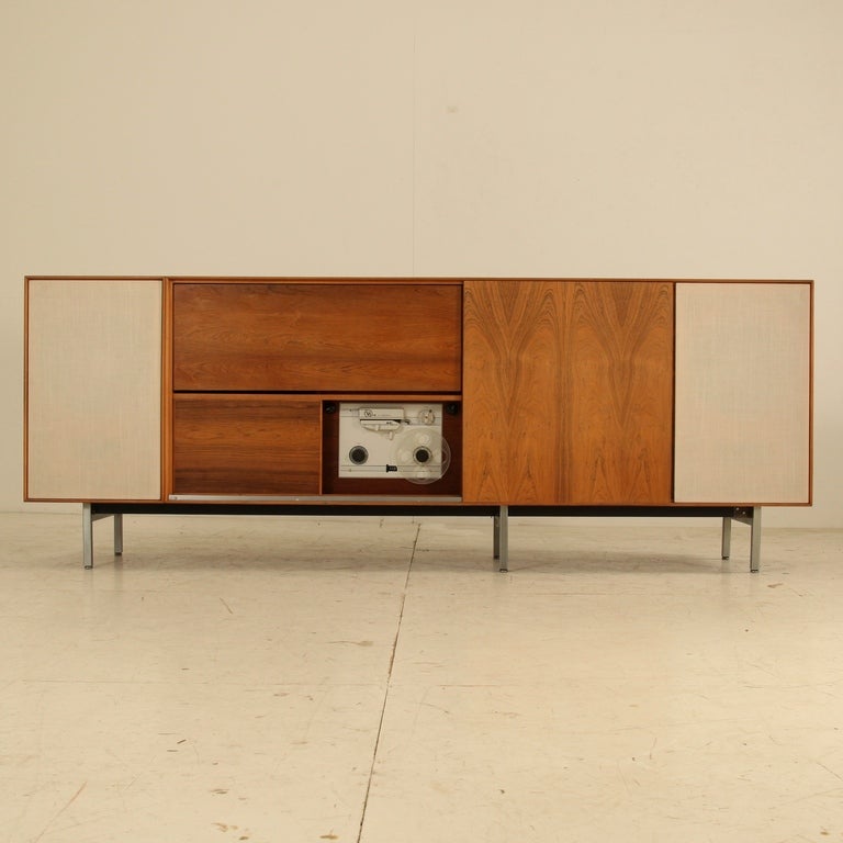 American George Nelson Thin Line Stereo Cabinet