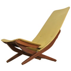 French Sling Chair, Two Postures Possible