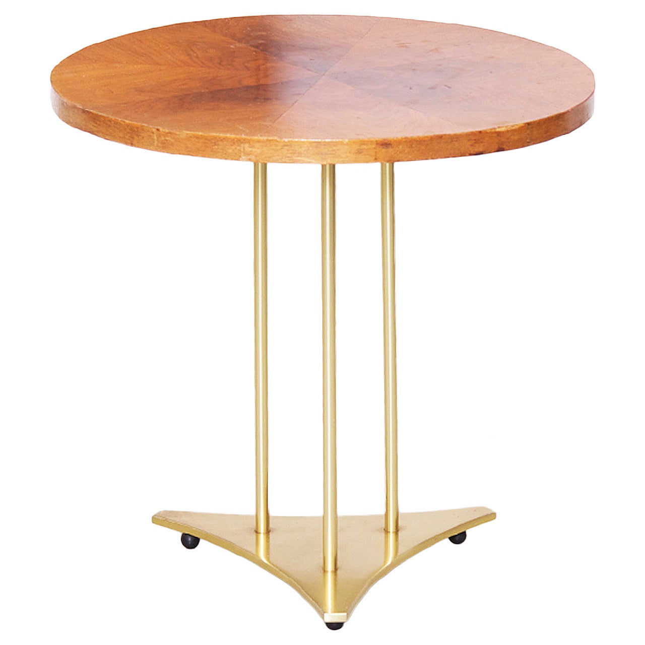 Erwin Lambeth Brass Side Table For Sale
