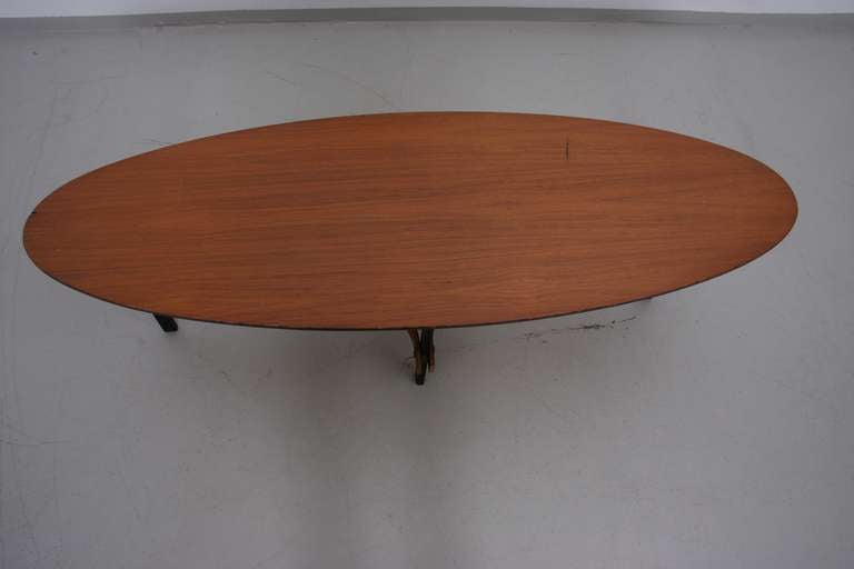 Italian Guglielmo Ulrich Surfboard Coffee Table for Valcher, Udine 1963 For Sale