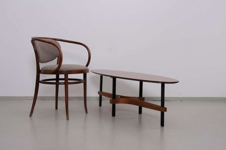 Mid-20th Century Guglielmo Ulrich Surfboard Coffee Table for Valcher, Udine 1963 For Sale
