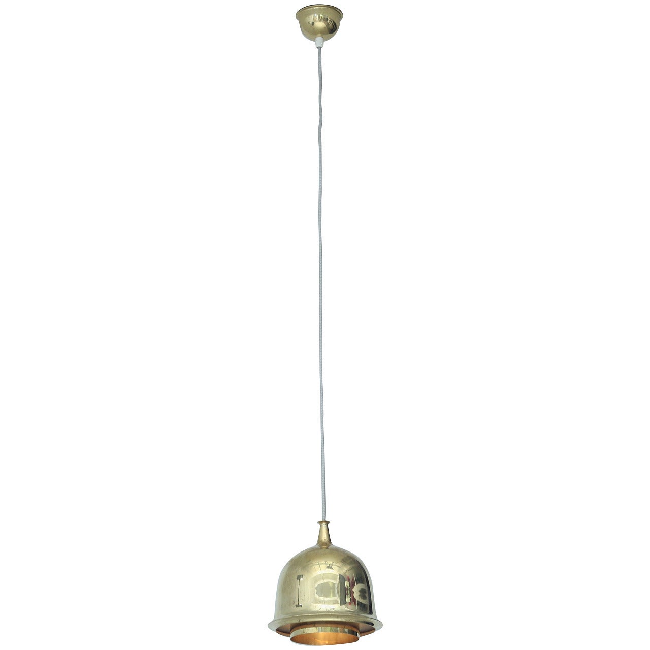 Paavo Tynell Model 51161 Pendant Lamp. Taito, Finland, 1950s For Sale