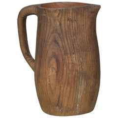 French Water Pitcher in Oak