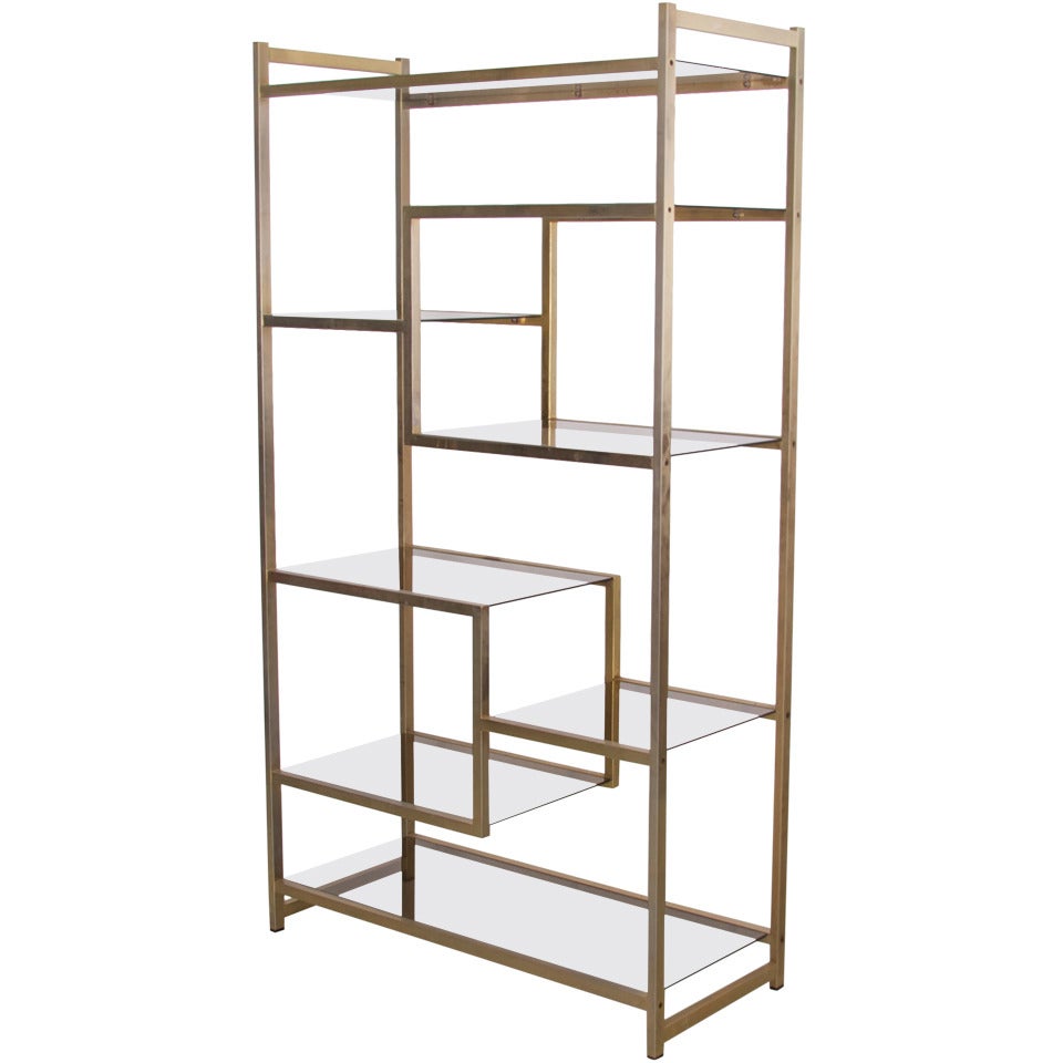 Glass Shelf Units 11 For Sale on 1stDibs