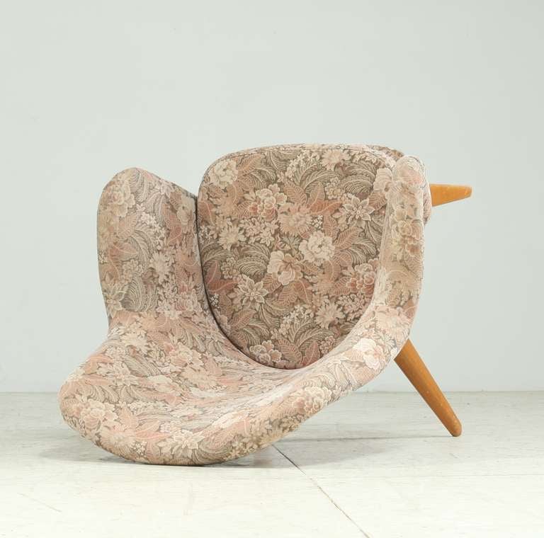 Carl-Gustav Hiort af Ornas Lounge Chair, Sweden, 1950s For Sale 1