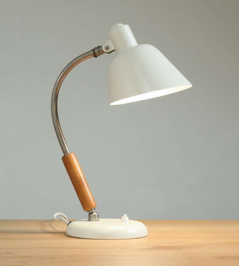 Perfect condition desk lamp by Lisa Johansson-Pape for Orno, Finland.