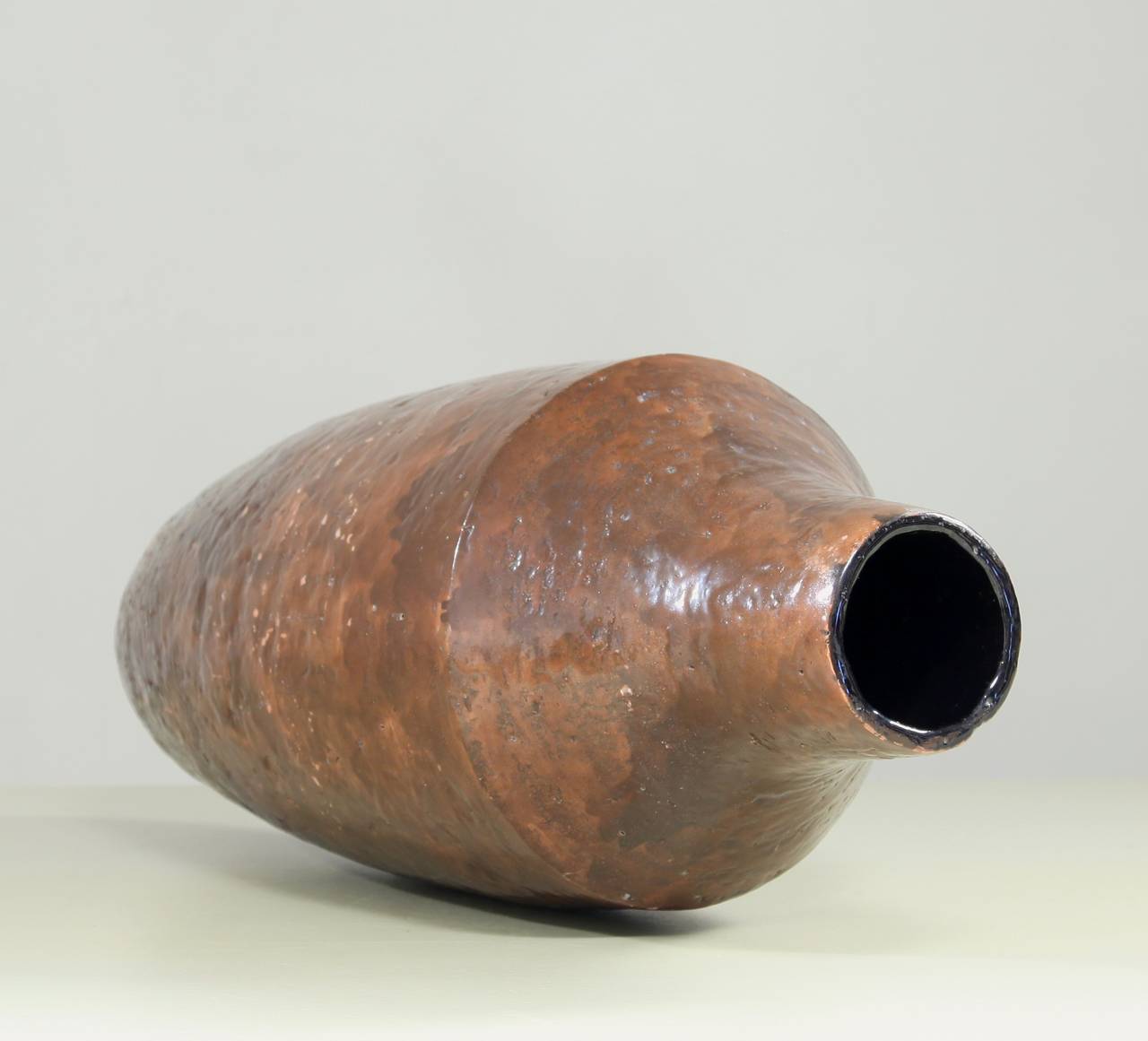 large brown vase