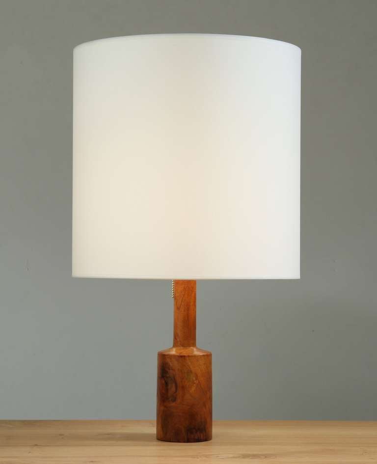 Jan van Tol  Turned Table Lamp