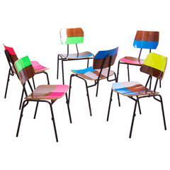 "Working Class Hero Series" Stacking Chairs by Markus Friedrich Staab