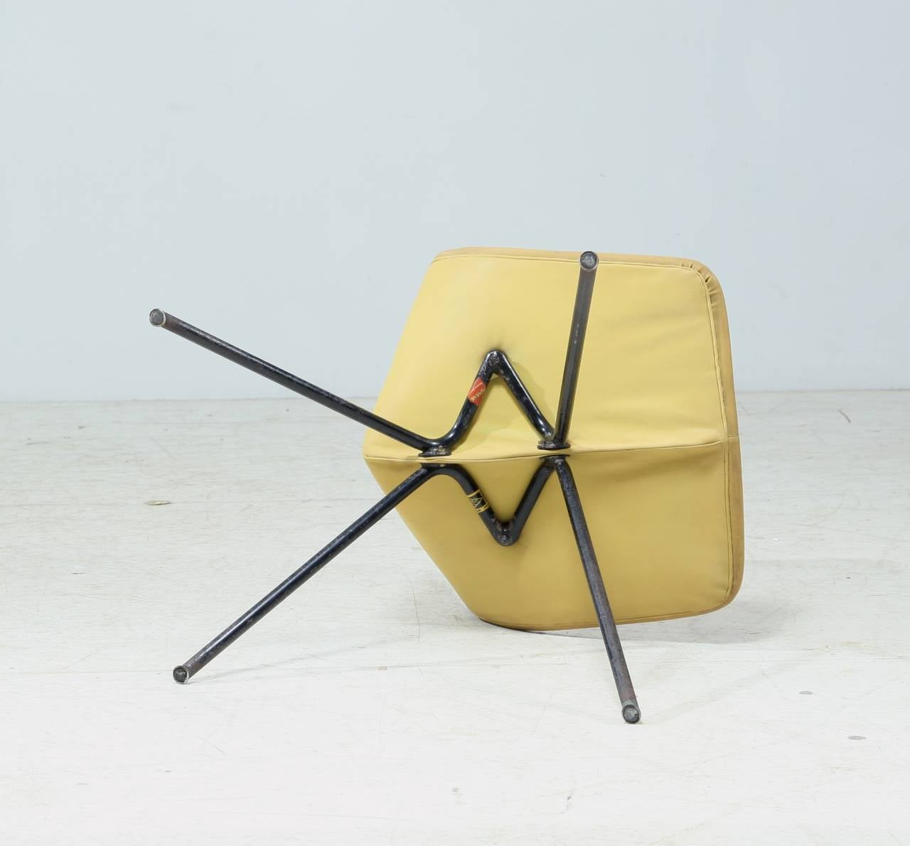 Mid-Century Modern Rare Gastone Rinaldi DU 30 Chair for RIMA For Sale