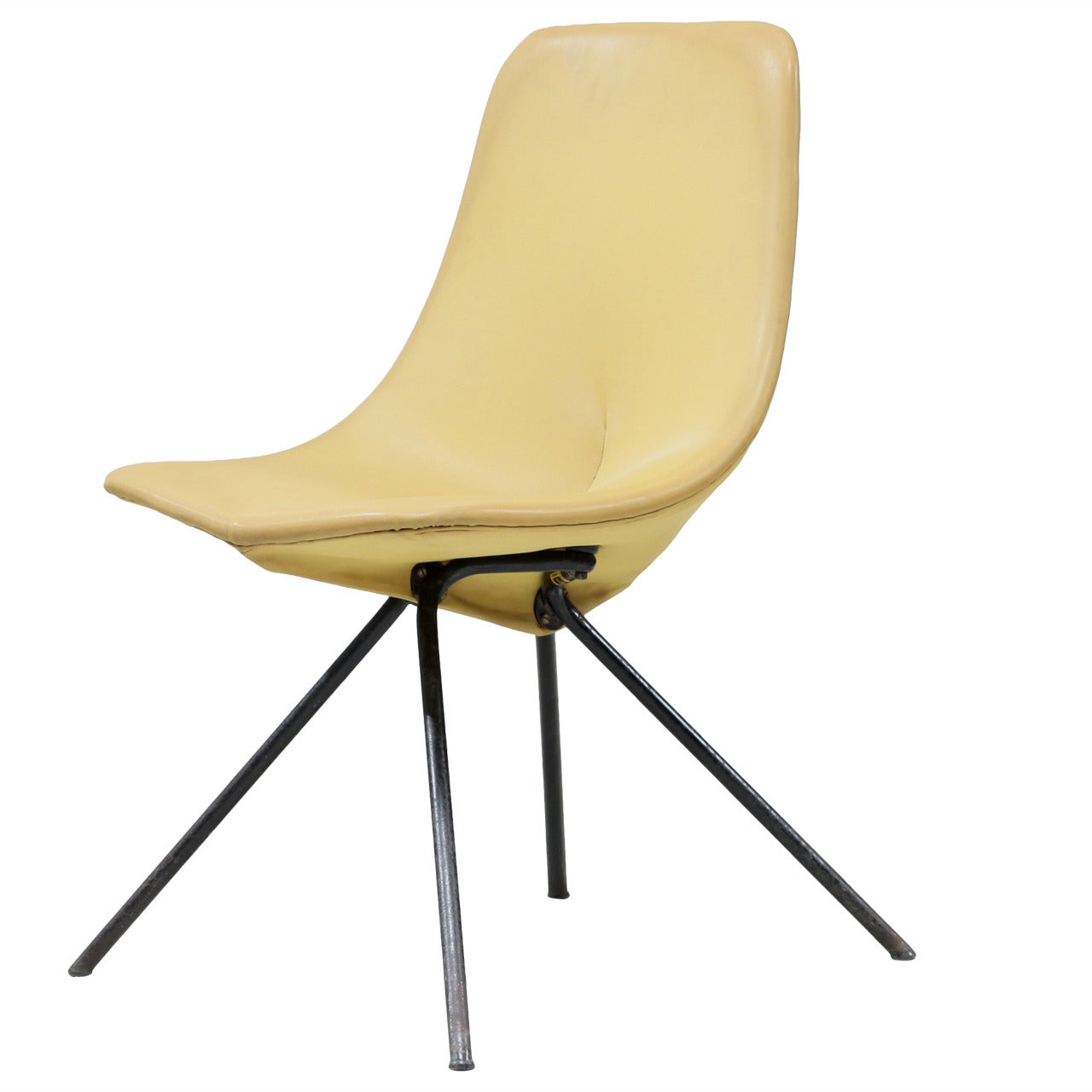 Rare Gastone Rinaldi DU 30 Chair for RIMA For Sale