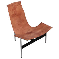 Rare Wide Lounge T-Chair by Katavolos, Littell and Kelley for Laverne