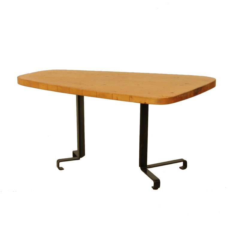 Charlotte Perriand freeform table from Les Arcs, France, 1960s For Sale