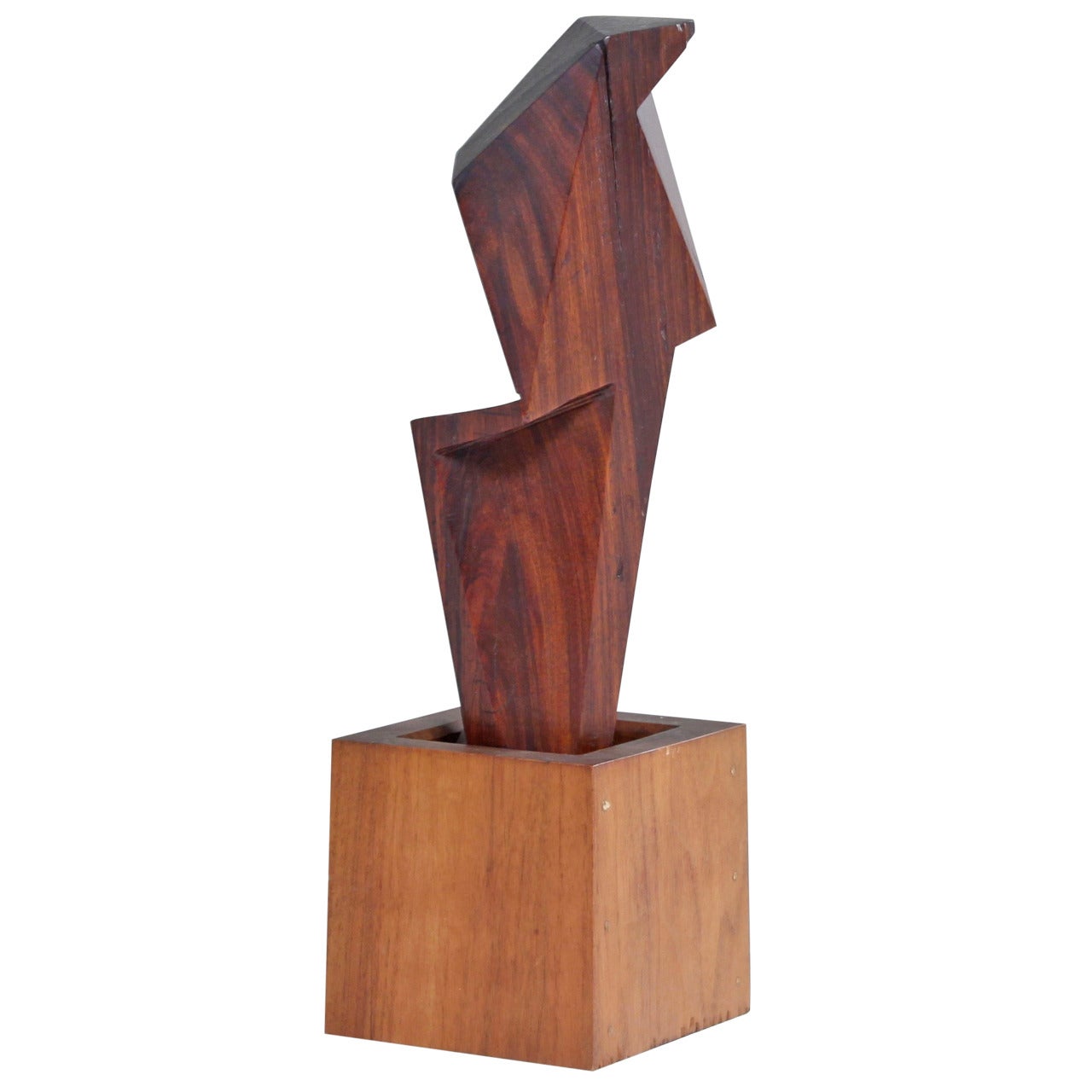 David E. Rogers Cubist Sculpture For Sale