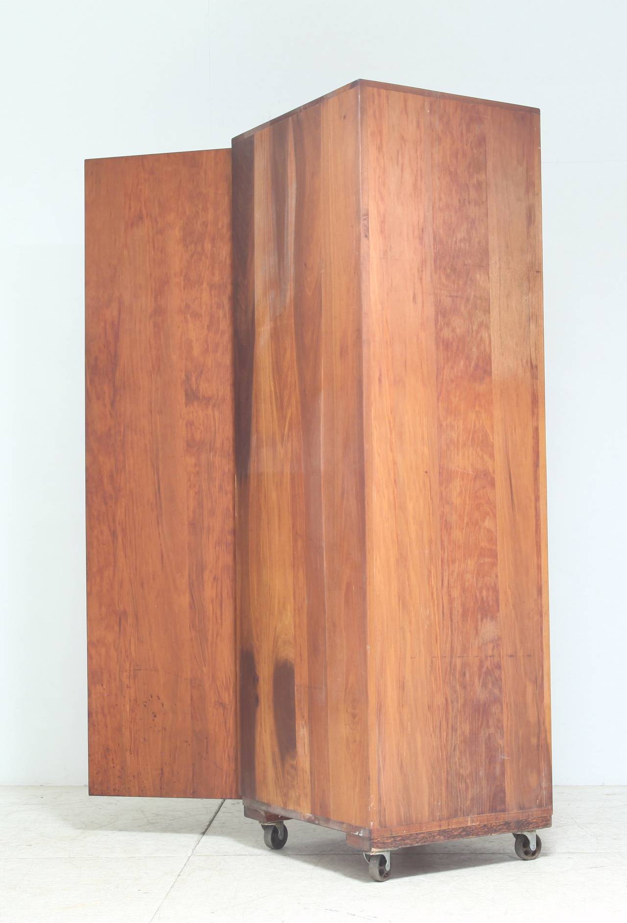 Arden Riddle High Cupboard on Wheels For Sale at 1stDibs