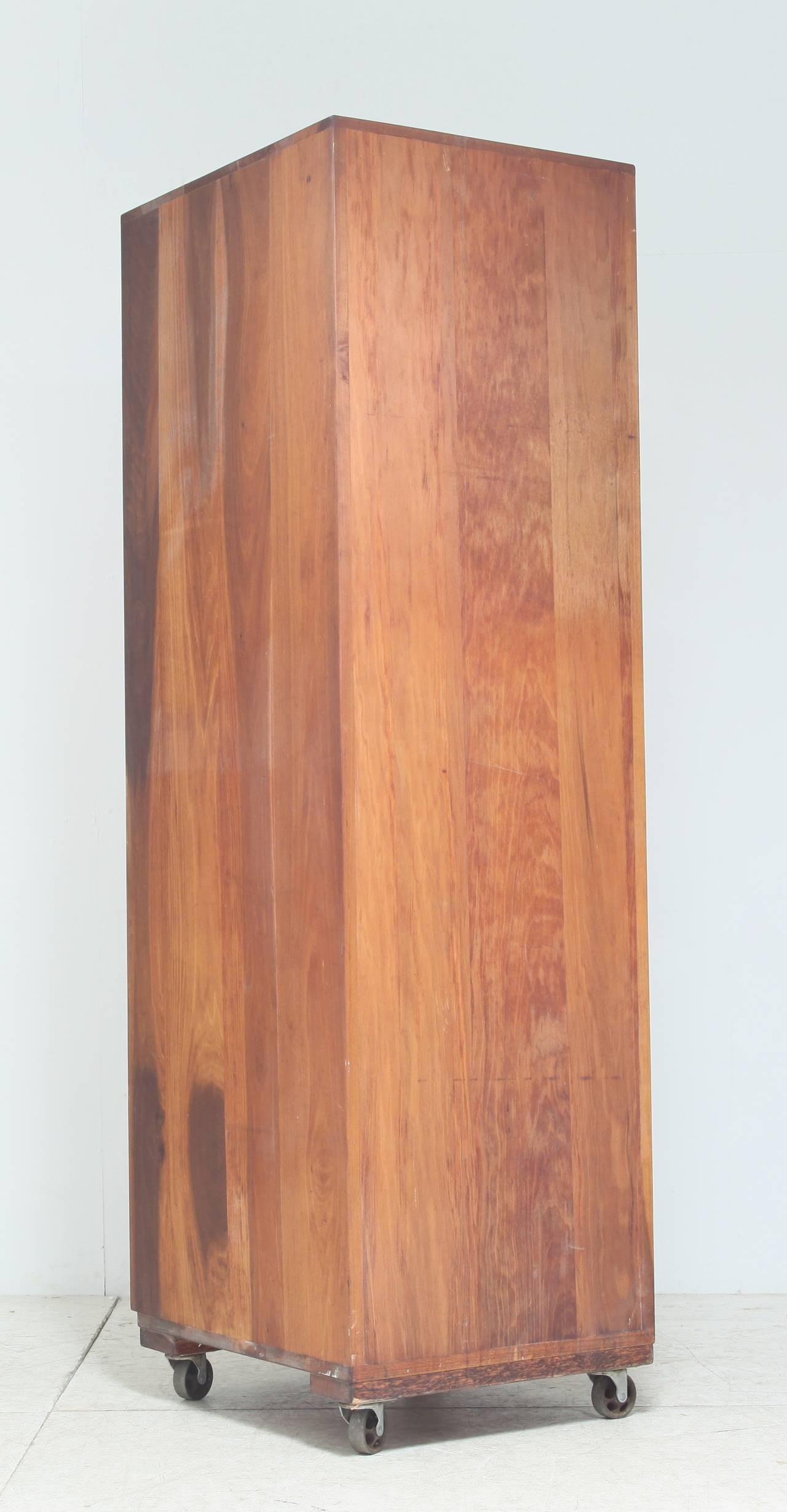 Arden Riddle High Cupboard on Wheels For Sale at 1stDibs