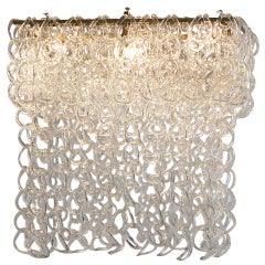 Angelo Mangiarotti Giogali Chandelier by Vistosi