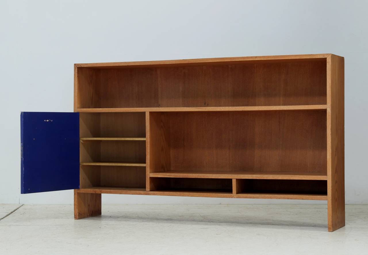 De Stijl Rare 1930s Custom-Made Bookcase by J.A. Muntendam