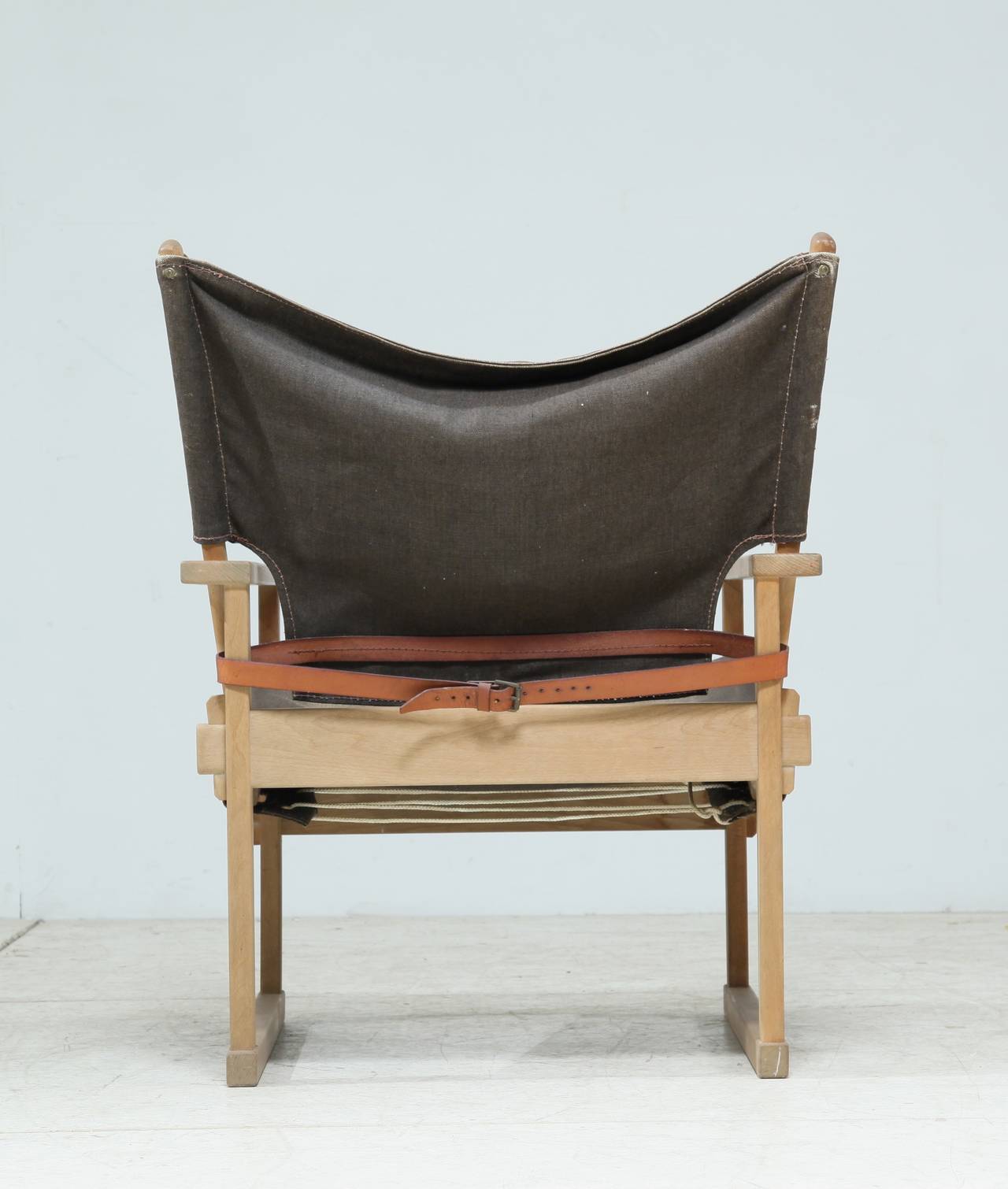 Poul Hundevad 1960s Wooden Armchair, Denmark In Good Condition For Sale In Maastricht, NL