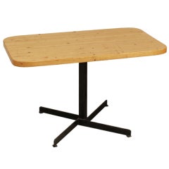 Charlotte Perriand small dining table for Les Arcs