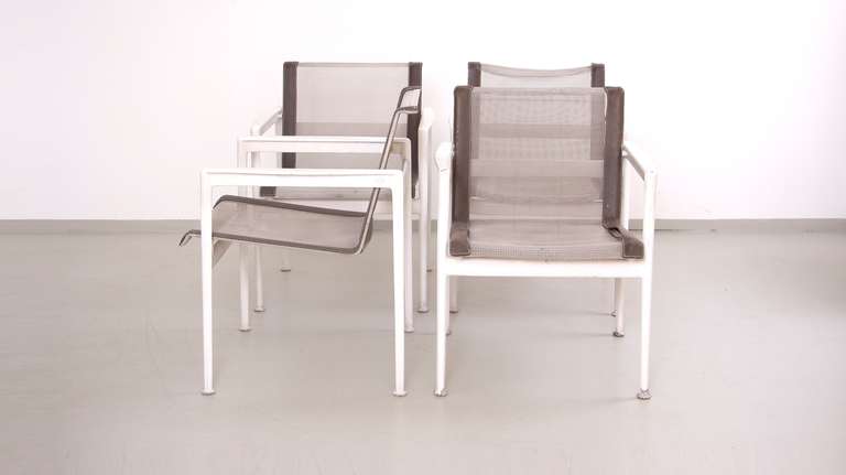Richard Schultz Outdoor Dining Set 1966 Collection for Knoll In Fair Condition In Maastricht, NL