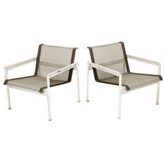 Pair of Early Lounge Chairs by Richard Schultz for Knoll 1966 Collection