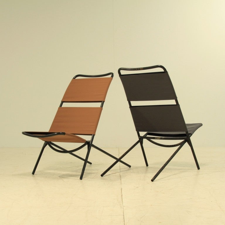 Mid-20th Century Pair Tapiovaara Kongo chairs