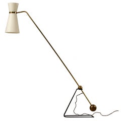 Counter Balancing Floor Lamp by Pierre Guariche