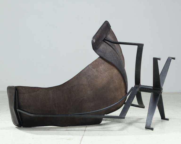 Black Leathercrafter Chair, 1969 1