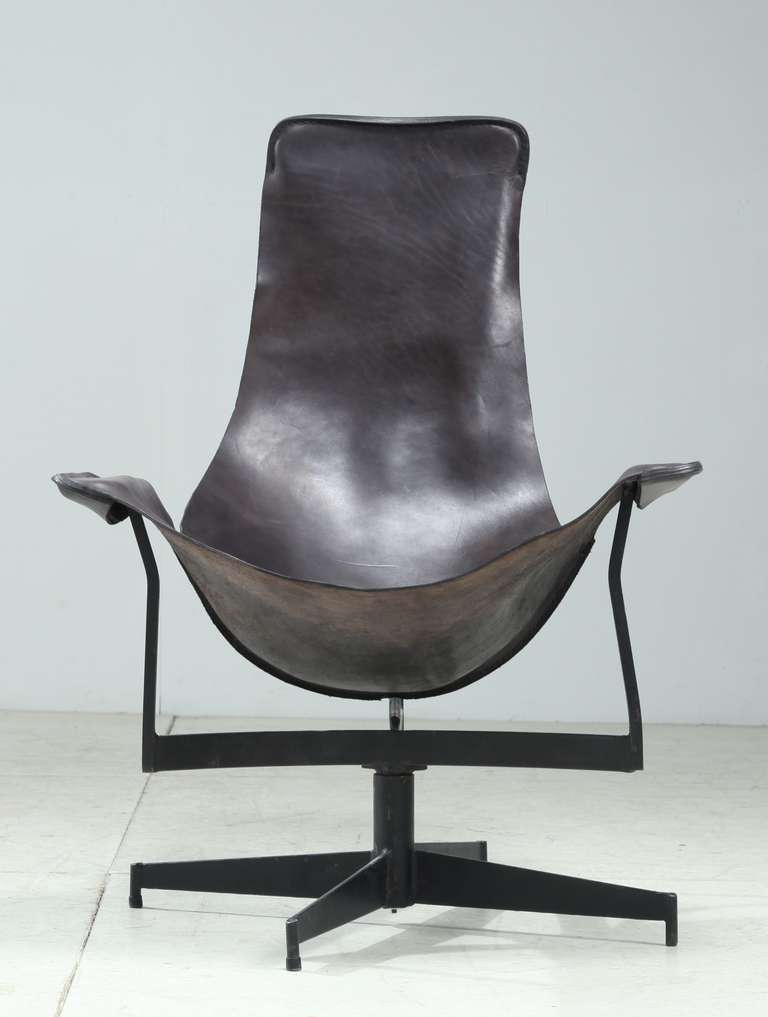 Black Leathercrafter Chair, 1969 2