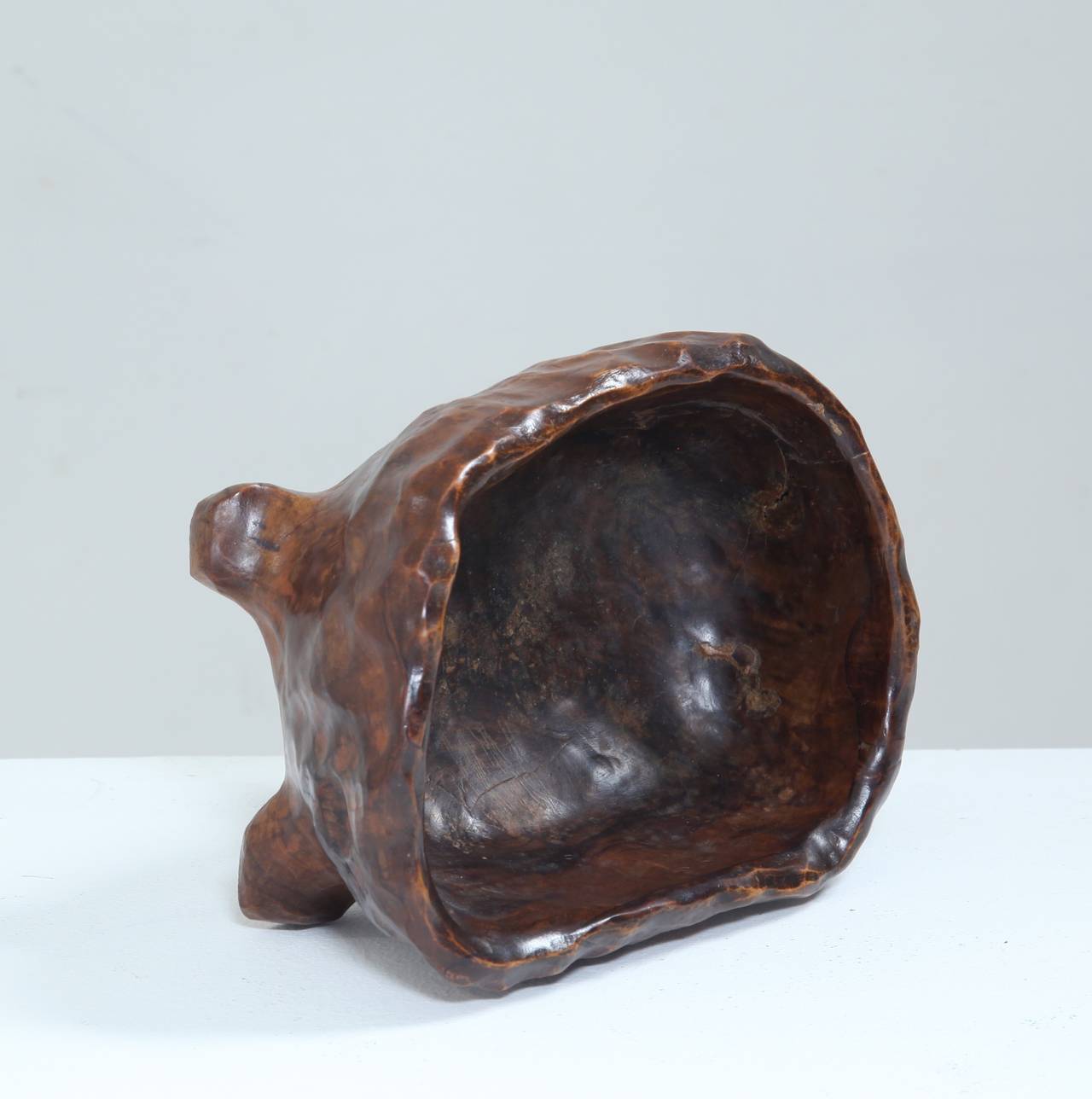 Mid-20th Century Alexandre Noll Large, Sculpted Root Wood Noll Bowl, France, 1950s For Sale