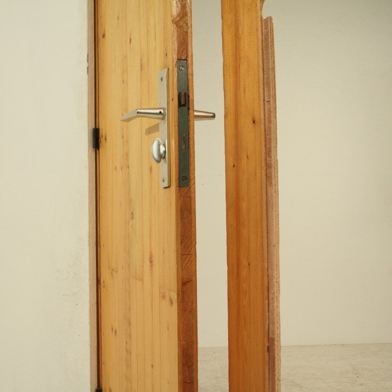 French Charlotte Perriand Pine Door from Les Arcs Ski Resort, France, 1960s For Sale