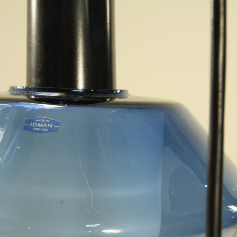 Blue Old Stock K2-140 Wirkkala Lamps, Iittala, Finland. Large Quantity Available In Excellent Condition In Maastricht, NL