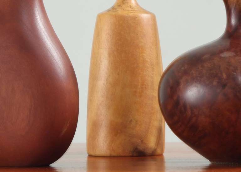 American Collection of Turned Wood Objects For Sale