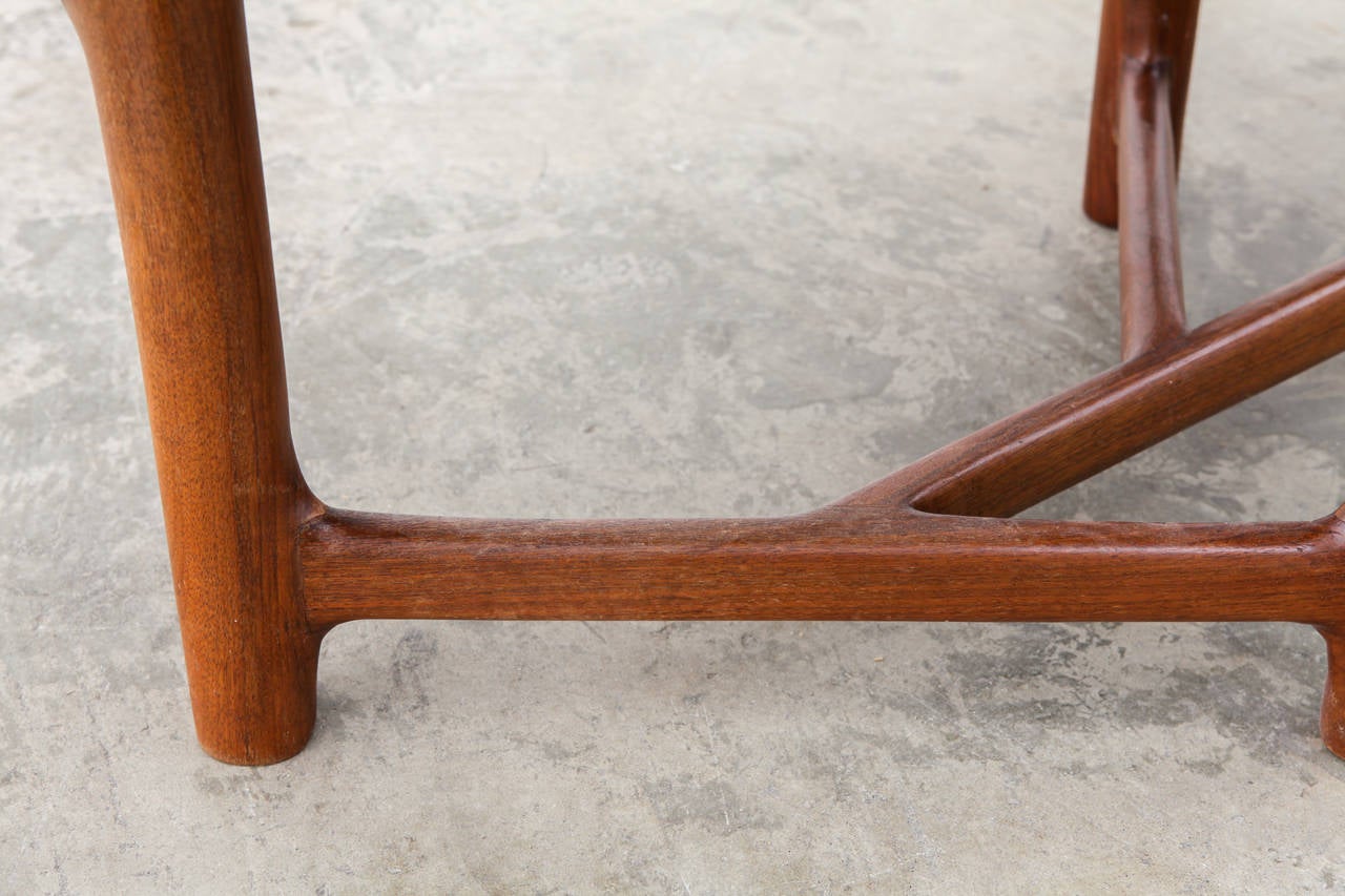 Free-Form Ejner Pagh Studio Walnut Coffee Table, USA, 1973 In Excellent Condition For Sale In Maastricht, NL