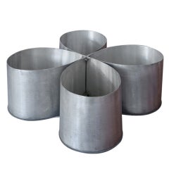 Lorenzo Burchiellaro Metal Plant holder, Italy, 1970s 1