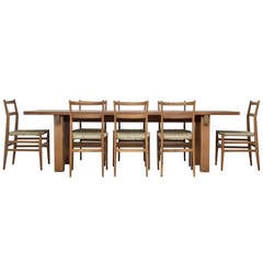 Charlotte Perriand Brazil-Tisch aus Teakholz, Frankreich, 1960er Jahre