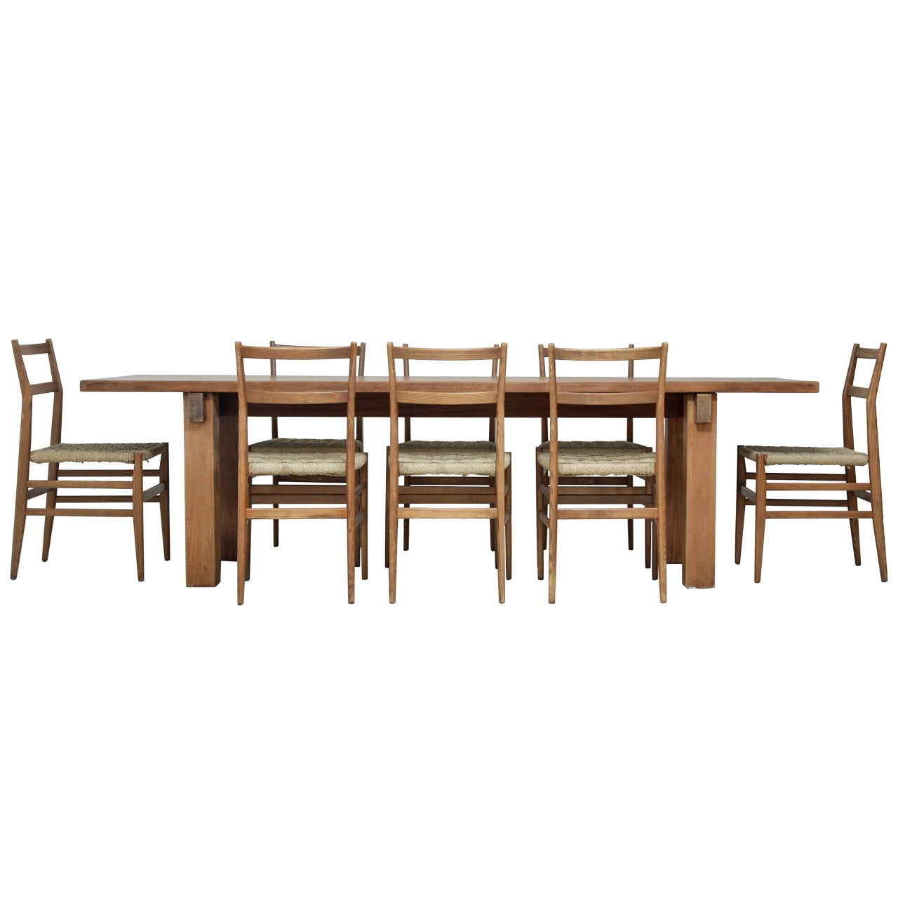 Charlotte Perriand Brazil-Tisch aus Teakholz, Frankreich, 1960er Jahre im Angebot