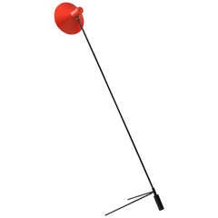 Rare 1950s Dutch 'grasshopper' Floor Lamp By J.J.M. Hoogervorst, Anvia