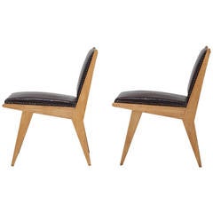 Pair of Italian Side Chairs 12
