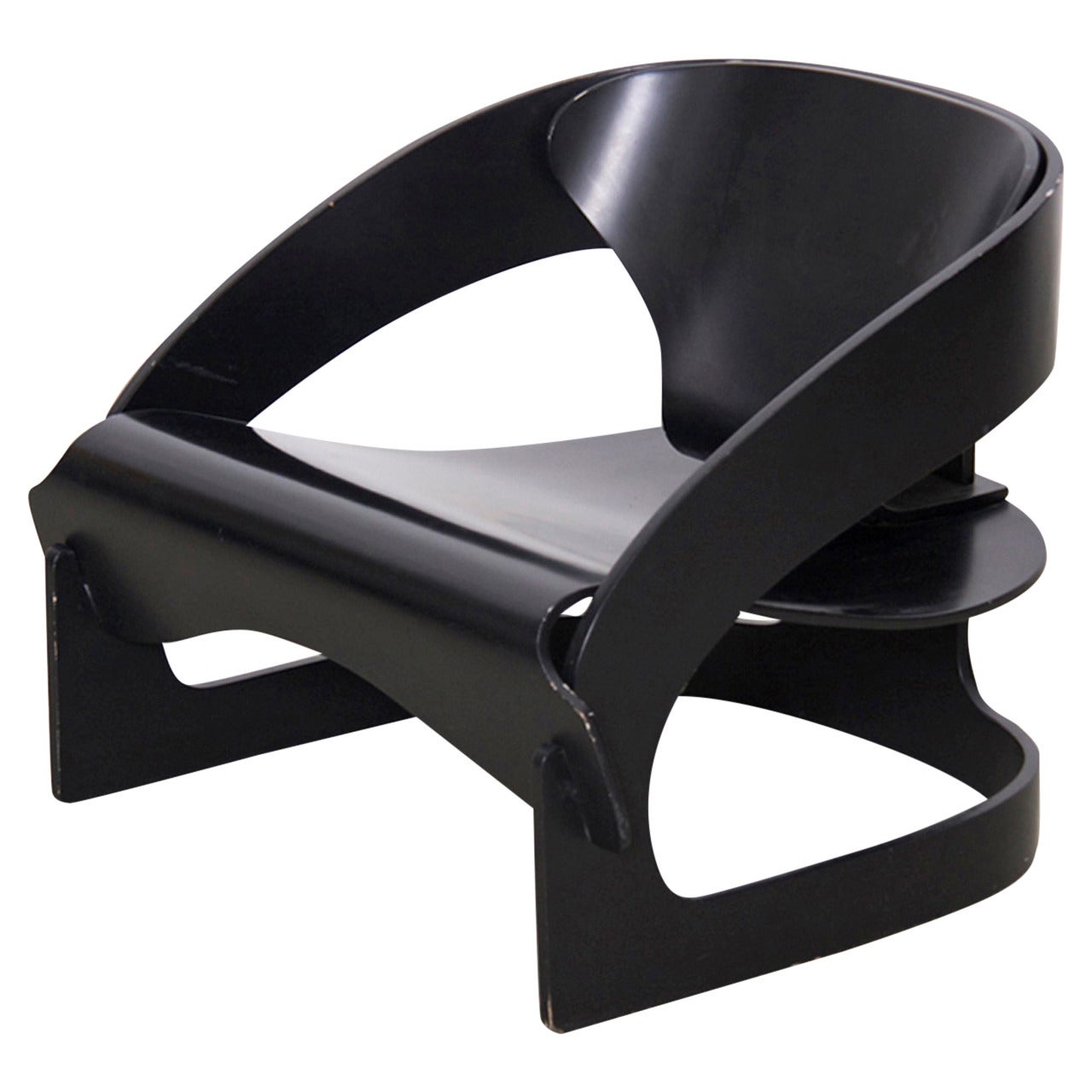 4801 Lounge Chair by Joe Colombo for Kartell For Sale