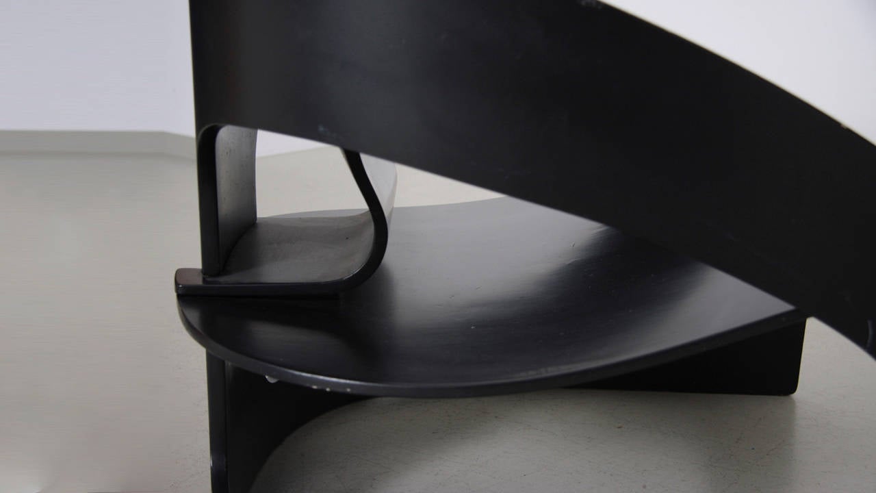 4801 Lounge Chair by Joe Colombo for Kartell In Good Condition For Sale In Maastricht, NL